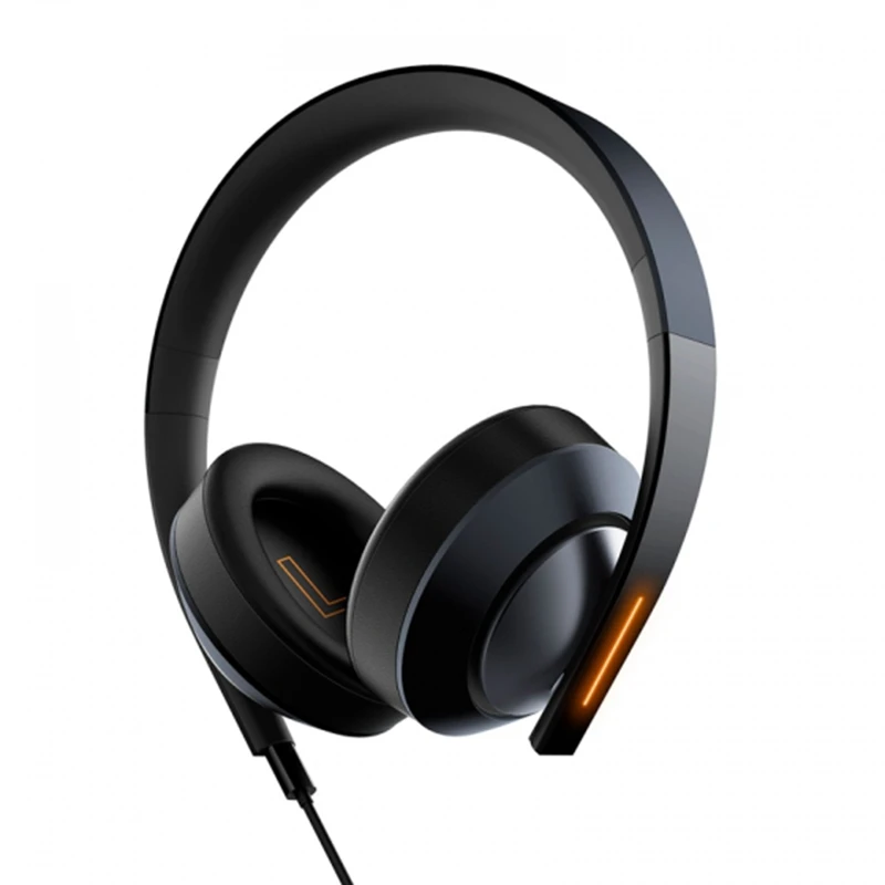 black Оригинальные Xiaomi mi Ga mi ng наушники 7,1 Virtual Surround наушники 3,5 мм с микрофоном Шумоподавление для ПК PS4 ноутбука телефона - Цвет: black