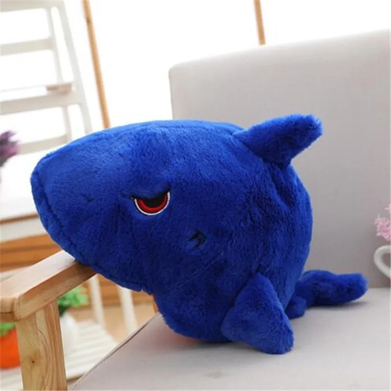 Cartoon Blue Shark Hat Halloween Masquerade Cosplay Prop Dress Up Fashion Plush Toy Headgear Gift