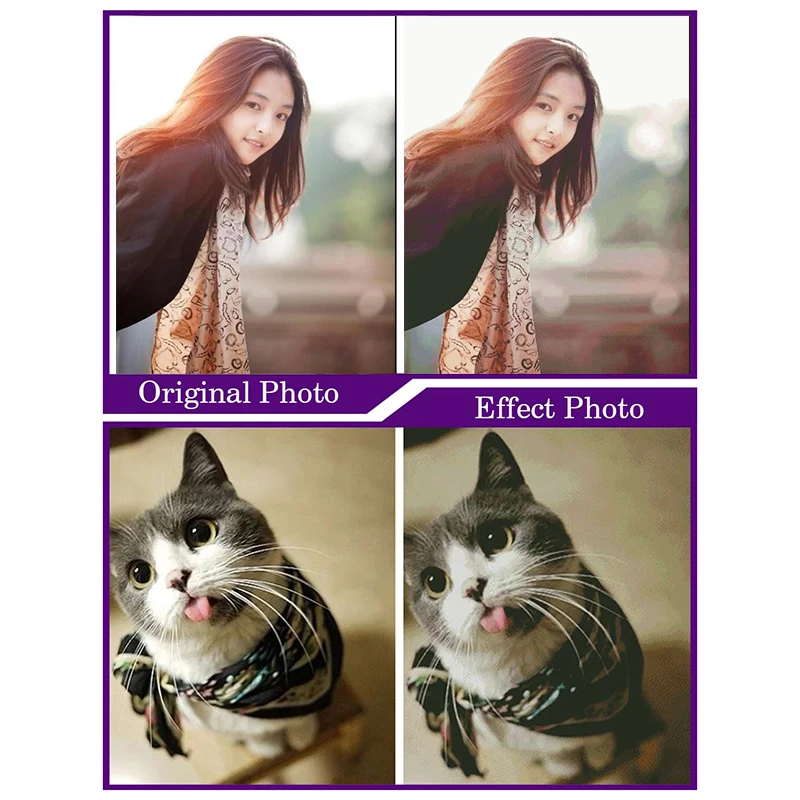 5D Diamond Painting Photos Custom Full Square Diamond Mosaic Picture Of Rhinestones Round Diamond Embroidery Sale