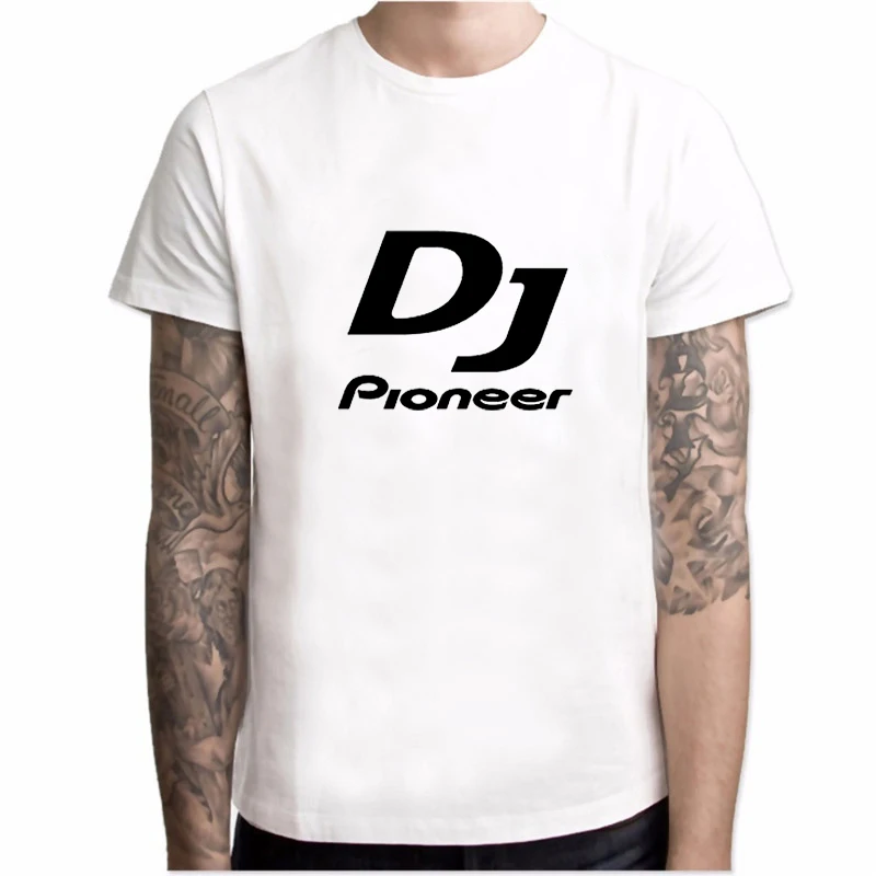 Pioneer DJ PRO футболки с круглым вырезом I am The DJ Not A Jukebox, мужские футболки с принтом, топы, Клубная музыкальная футболка, одежда YH031