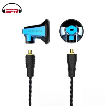 

SENFER PT15 graphene unit headset transferable cable with mic heavy bass earphone music universal DT6 DT8 IE80 ZSN PT25 T2 IE80