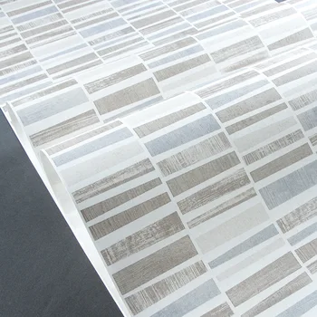 

Scandinavian Minimalist Geometric Pattern Non-woven Wallpaper Abstract TV Backdrop Wallpaper Living Room Creative Plaid Decorati