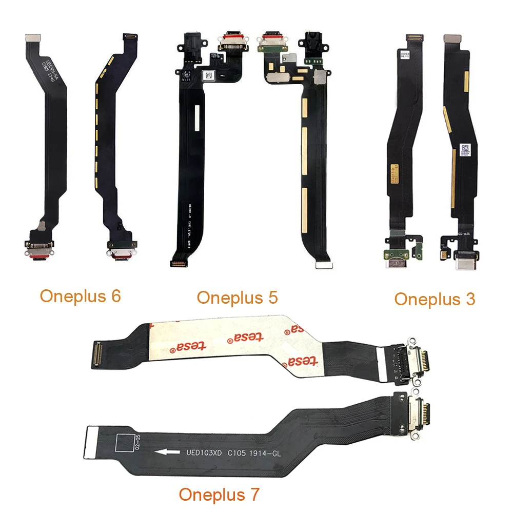USB зарядное устройство док станция гибкий кабель для Oneplus 3 3T 5T 6 6T 7 7Pro запасная