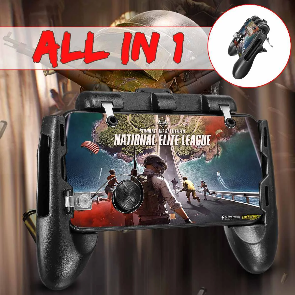 6 в 1 игровой геймпад для PUBG телефон триггер джойстик ручка контроллер L1R1 ручка для iPhone Android IOS