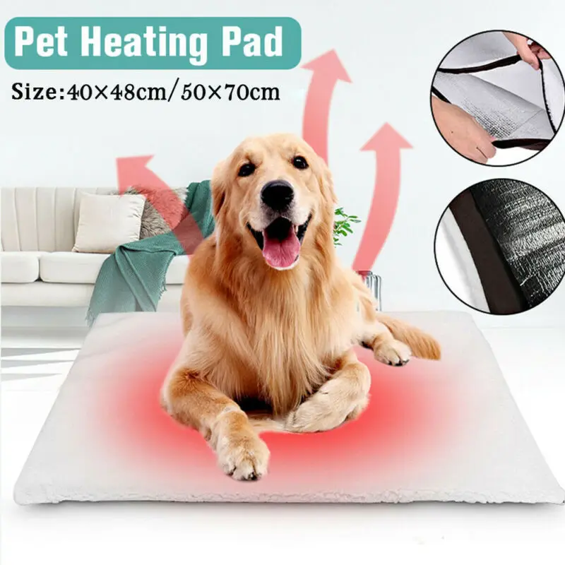2019 Newest Hot Self Heating Thermal Pet Bed Cushion Heated Mat Dog Cat