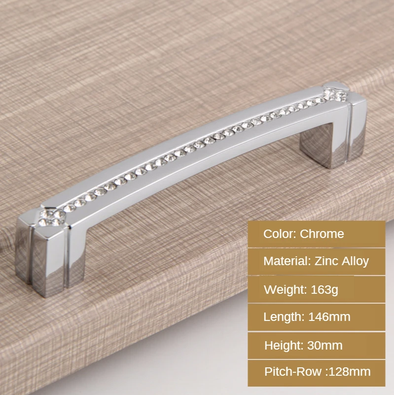 

Diamond Crysta Handles for Furniture Cabinet Knobs and Handles Kitchen Handles Drawer Knobs Cabinet Pulls Cupboard Handles Knobs