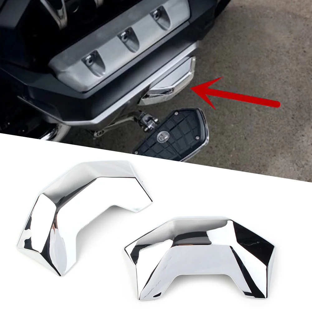 

Chrome ABS Motorcycle Front Engine Shroud Chrome F6B Anti-Fall Bar Decorate Cover For Honda GL1800 Gold Wing 2018-2020