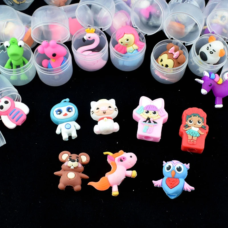 8-20Pcs Cartoon Mixed Style Round Ball Animal Surprised Small Gift Wedding Party Festivals Favors For Guests Children Game Toys