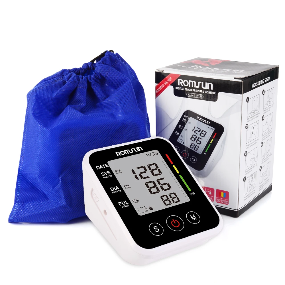 Automatic Wrist Blood Pressure Monitor BP Cuff Gauge Machine Tester Home  Test