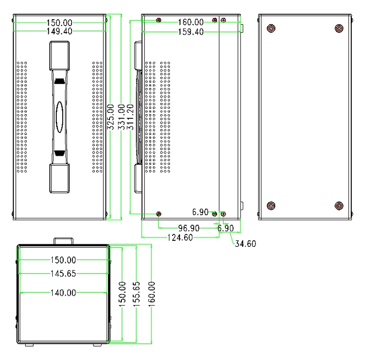caixa eletronica para amplificador de instrumentos quotdiy 01
