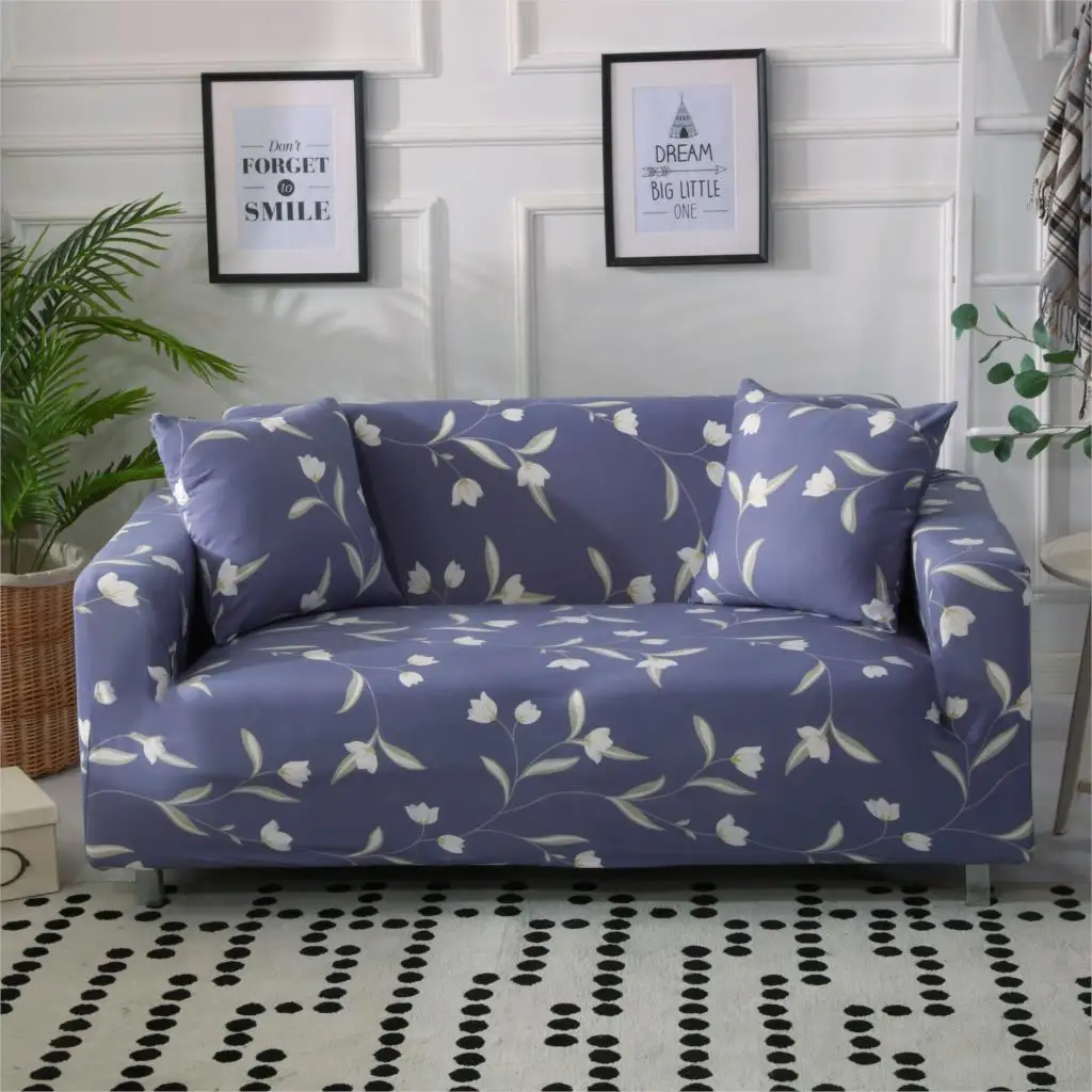 Стрейч диванных чехлов протектор мебели полиэстер спандекс Loveseat крышка M l XL XXL XXXL XXXXL 1/2/3/4-seater Arm накидки на стулья для Гостиная - Цвет: 4