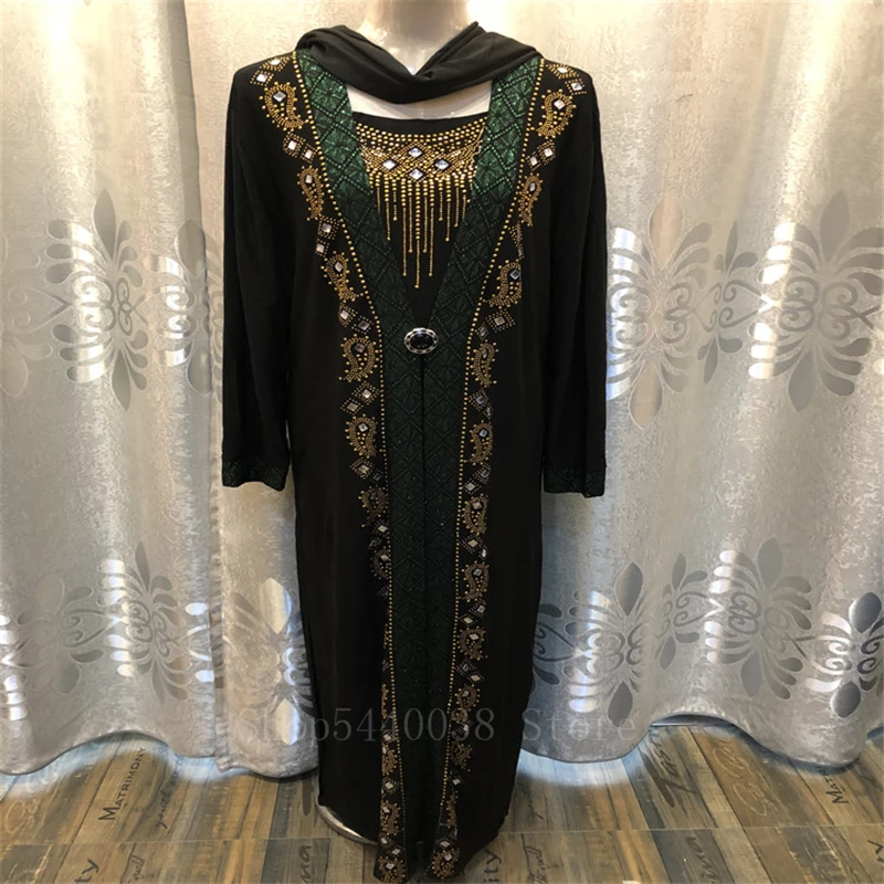 Женский мусульманский абайя платье черный элегантный груши турецкий исламский Рамадан молитва одежда Ближний Восток леди кардиган кафтан - Цвет: Color8