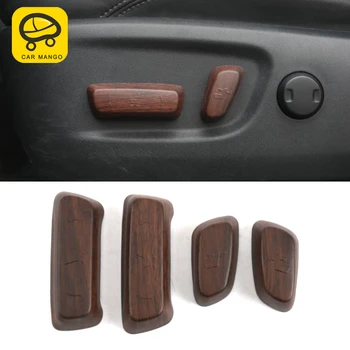 

CarManGo for Toyota Land Cruiser Prado 150 2018 2019 Car Seat Adjust Button Switch Cover Trim Frame Sticker Interior Accessories