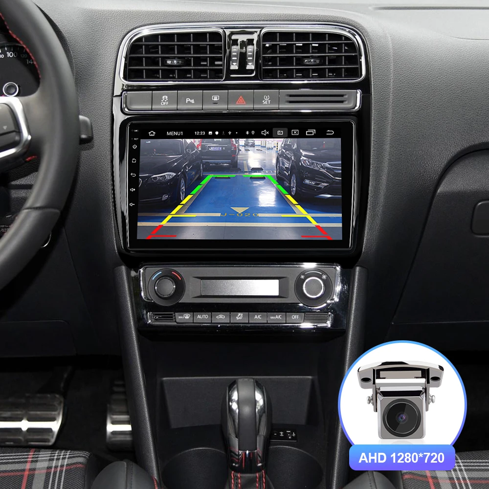 ISUDAR V72 QLED Android 10 Car Radio For VW/Volkswagen/POLO Sedan 2009-2017 Car Multimedia RAM 6GB 4G Camera DSP carplay no 2din