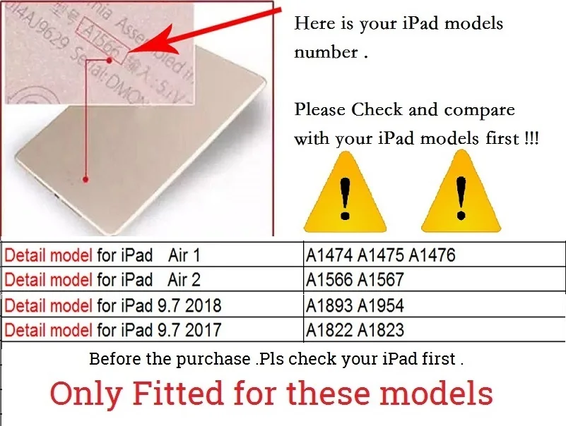 Folio Coque iPad Case for iPad 9.7 5th 6th iPad Air 1 Air 2 Magnetic Smart A1566 A1822 PU Stand 2 Cover ipad case tablet case