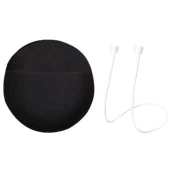 

Applicable to Huawei Freebuds 3 Bluetooth Headset Silicone Case Earphone Set + Anti-Lost Rope Set