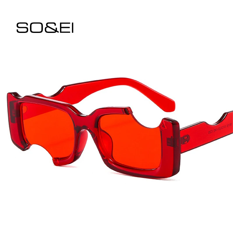 Rectangle Sunglasses For Women Vintage Retro Candy Colour Shades_voghion.com