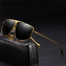 Мужские поляризованные солнцезащитные очки, очки для вождения, классические Винтажные Солнцезащитные очки