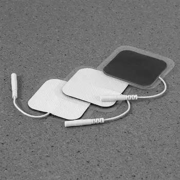 

40pcs Non-Woven Fabric Acupuncture Needle Pins Electronic Massager Adhesive Electrode Pads Digital Therapy Massage Tools (White)