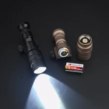 WADSN airsoft Tactical 950 Lumens Hunting Flashlight M300SF Single Fuel SCOUT LIGHT Two Control Kit Version (With SF LOGO)