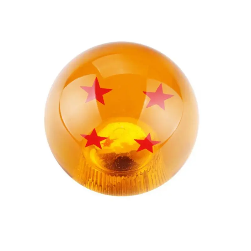 Творческий акриловые переключения передач Головка рычага Dragon Ball универсальный ручной Шестерни переключения кнопка с фиксацией - Название цвета: 4 stars