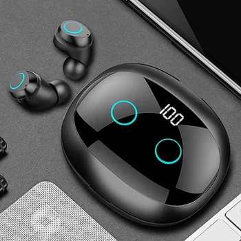 

I07 TWS Wireless Bluetooth 5.0 Earphone Stereo Earpiece Sports Game Earphone With Digital Display For iphone and Android phone