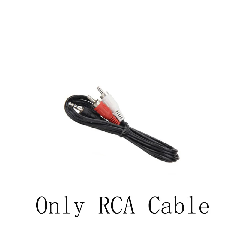 RCA Cable Bluetooth приемник передатчик Мини 3,5 мм AUX Стерео Bluetooth 5,0 аудио передатчик для ТВ ПК беспроводной адаптер для автомобиля с RCA - Цвет: RCA Cable