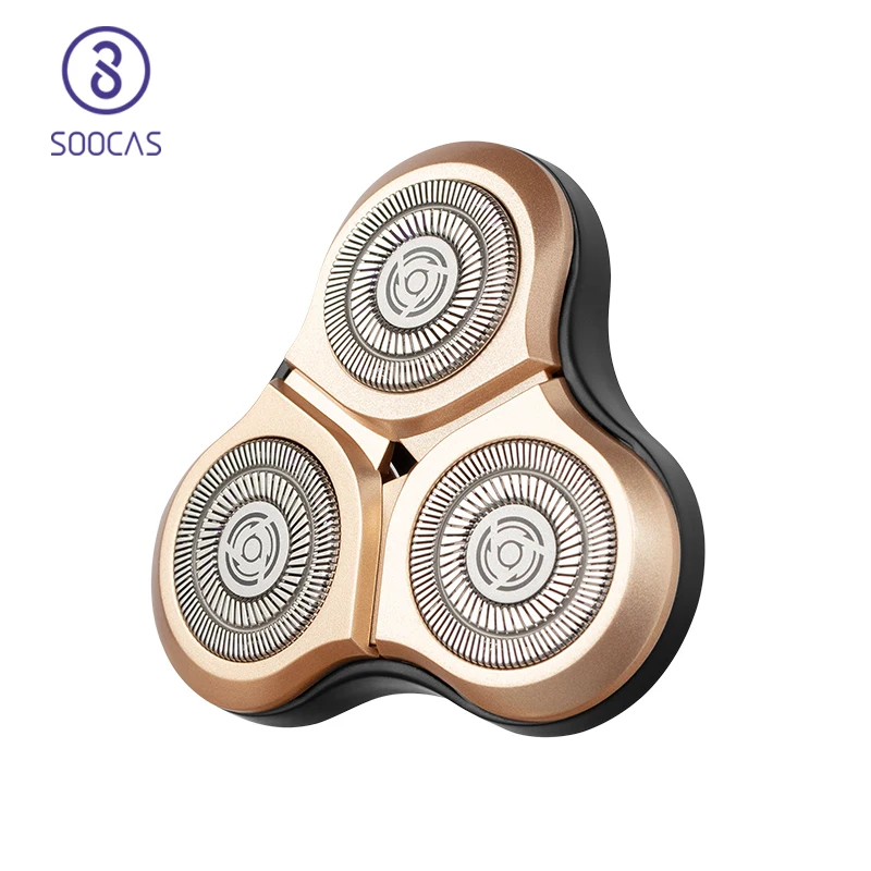 SOOCAS S3 tıraş makinesi kafa serisi orijinal kafa tıraş makinesi sadece takım elbise SOOCAS S3 elektrikli tıraş makinesi