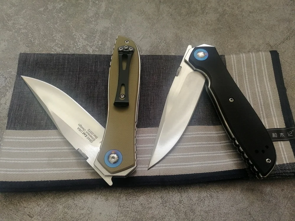 WXYEDC OEM ZT0640 шарикоподшипник складной нож Mark CPM20CV лезвие Флиппер тактические карманные ножи кемпинг охотничий нож выживания