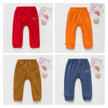 Детские штаны для малышей повседневные штаны для маленьких мальчиков Одежда для детей хлопковые длинные брюки Одежда для маленьких девочек спортивные штаны Весна-Осень