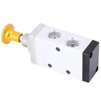 

Air Valve Two-Position Three-Way Hand Valve Aluminum Alloy Pneumatic Tool G1/8 Inch 3R210-08 Electric Valve