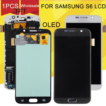 

Dinamico Promotion G920 Lcd G920V G920A G920F Display For Samsung Galaxy S6 Display With Touch Screen Assembly