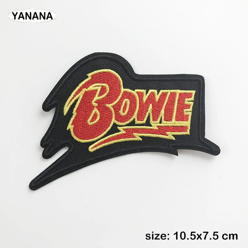 A Rock band Heavy Metal Band banner Patch Badges Embroidered Applique Sewing Iron On Badge Clothes Garment Apparel Accessories 