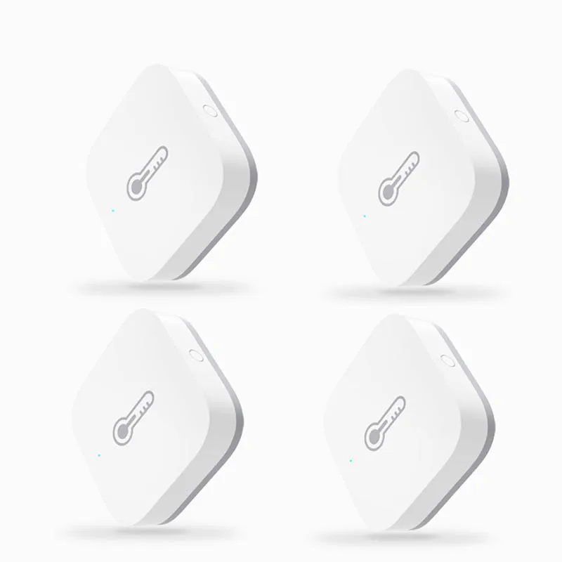 4PCS Xiao mi Aqara датчик температуры и Hu mi dity термометр гигрометр Atmos версия для ухода за ребенком поддержка IFTTT шлюз mi Home App - Цвет: 4PCS