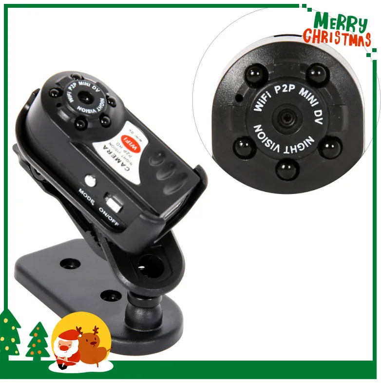 HD Mini Q7 камера 480P Wifi DV DVR Беспроводная IP Cam новая мини видео-камера регистратор инфракрасная камера ночного видения маленькая камера