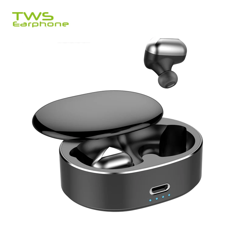 

TWSEarphone T50 Wireless Headphones Bluetooth Noise Cancelling Earphone Sport Stereo Earbud Headset with Mic For All Smart Phone