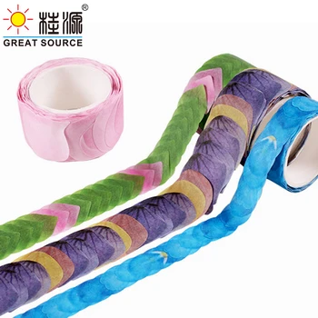 

DIY Washi Tape Petal Decoration Tape are Color 200pcs Per Roll Stickers