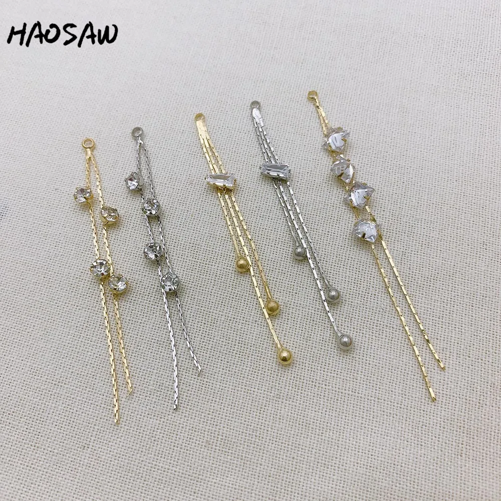 HAOSAW на выбор 4 шт./лот ювелирные изделия аксессуары/CZ Chian/изготовление