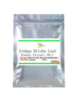 

100-1000g Ginkgo biloba extract 30:1, used for memory and brain function support, promoting blood circulation and relieving asth