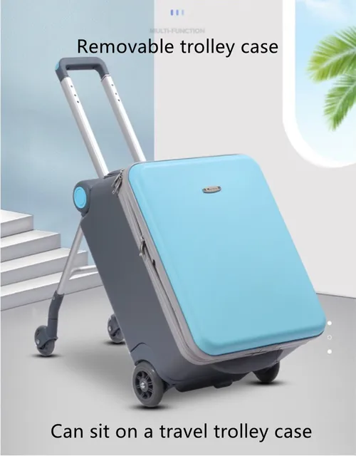 Valigia Bambina Unicorno | Trolley Scuola Leggero | Bagaglio A Mano Per Viaggi - Foto 4