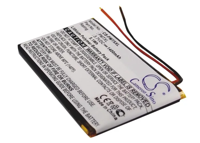Cameron sino 1400mAh Аккумулятор для пальмового вольфрама TX, PMTXL