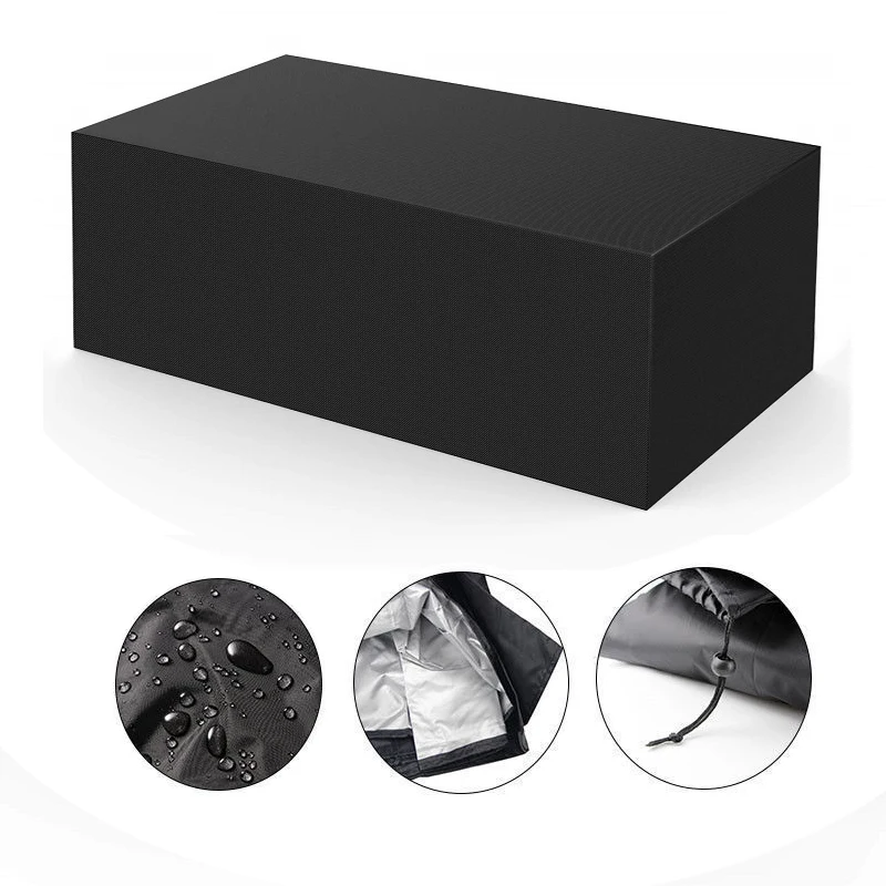 Professional waterproof cover Round Square Waterproof Outdoor Patio Garden Furniture Covers Rain Snow Chair Sofa cover