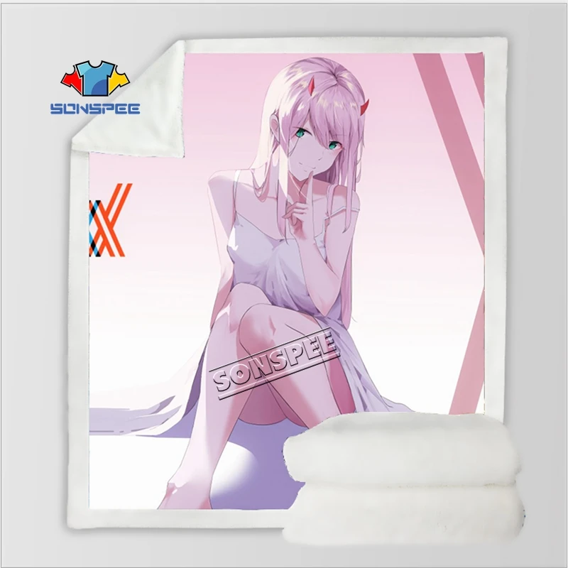 Аниме милая девочка Re: zero Rem Ram путешествия молодежное постельное белье Узорчатое набивное одеяло покрывало для мальчика девочки путешествия одеяло квилт для софы - Цвет: 3