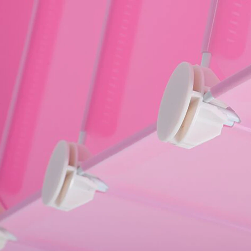 Wire Square Plastic Connectors For Modular Organizer Closet And Wire Grid Square Storage Shelving Unit plastic connectors Set Of 8