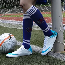 HYFMWZS Chuteira Futebol красовки высокое качество недорогой футбольный обувь Оригинальные домашние кроссовки для бега, футбола противоскользящие S мягкая