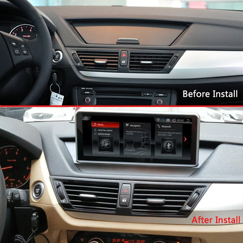10.25" Android Car radio Player Apple Carplay GPS Navigation For BMW x1 E84 Bluetooth Multimedia Screen Radio tape recorder 64GB AliExpress