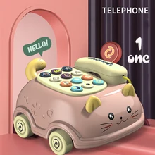 Jouets éducatifs pour enfants, téléphone, Machine à histoires de bébé, multifonction, chinois et anglais