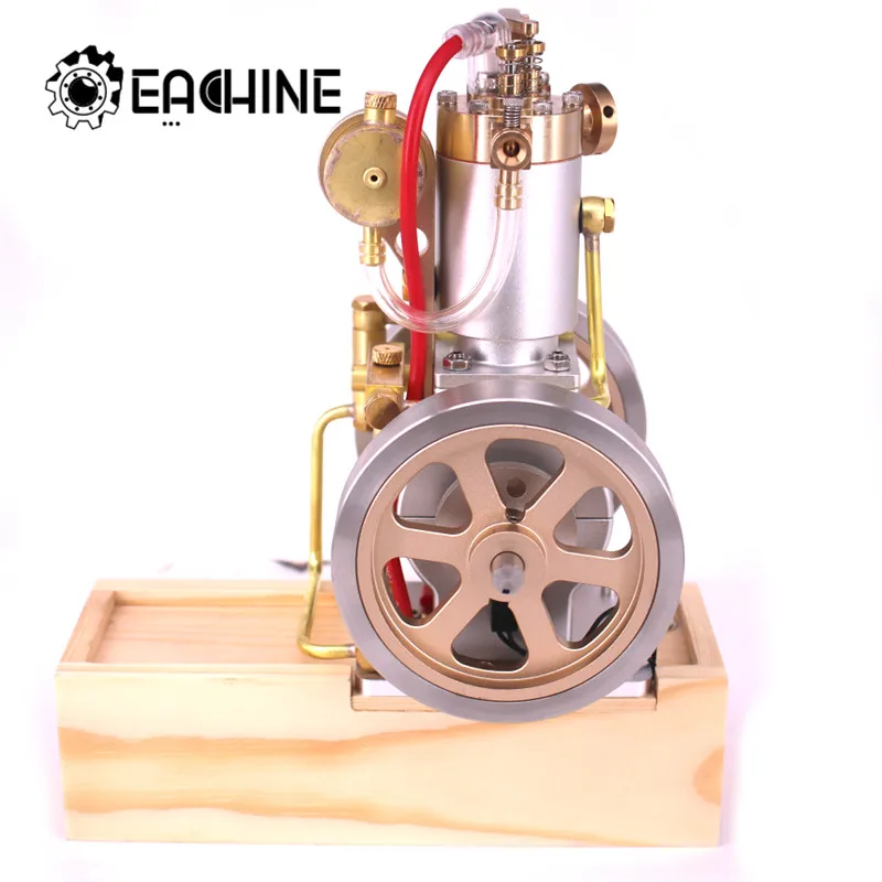 

Eachine ETX Upgraded Hit Miss Gas Vertical Engine Stirling Engine Model Water Cooling Cycle RC Helicopters Engine Collection