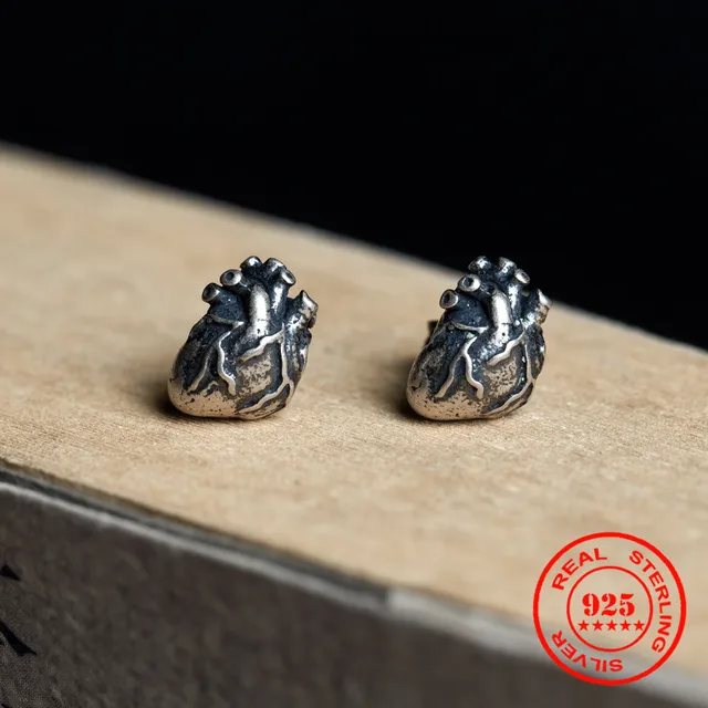 HUMAN MADE HEART SILVER EARRINGS 片耳 Human Made - HEART SILVER EARRING | HBX - Globally Curated