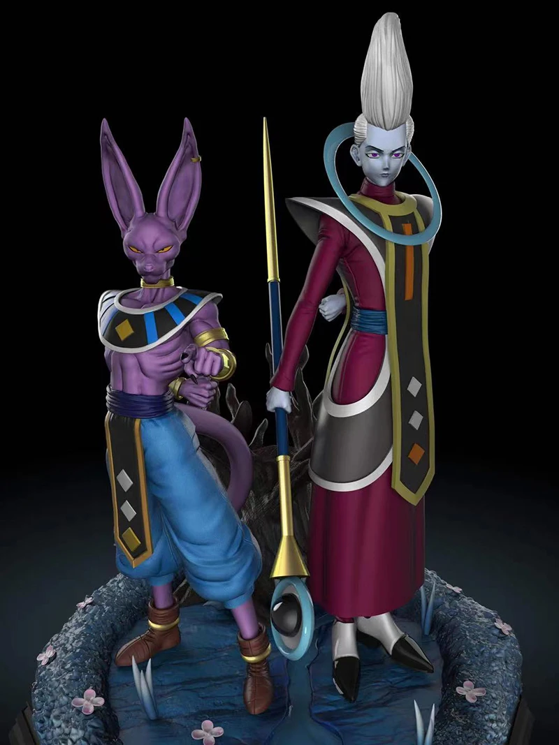 Pegatinas de Pared Dragon Ball Super Beerus, Zeno Sama y Whis